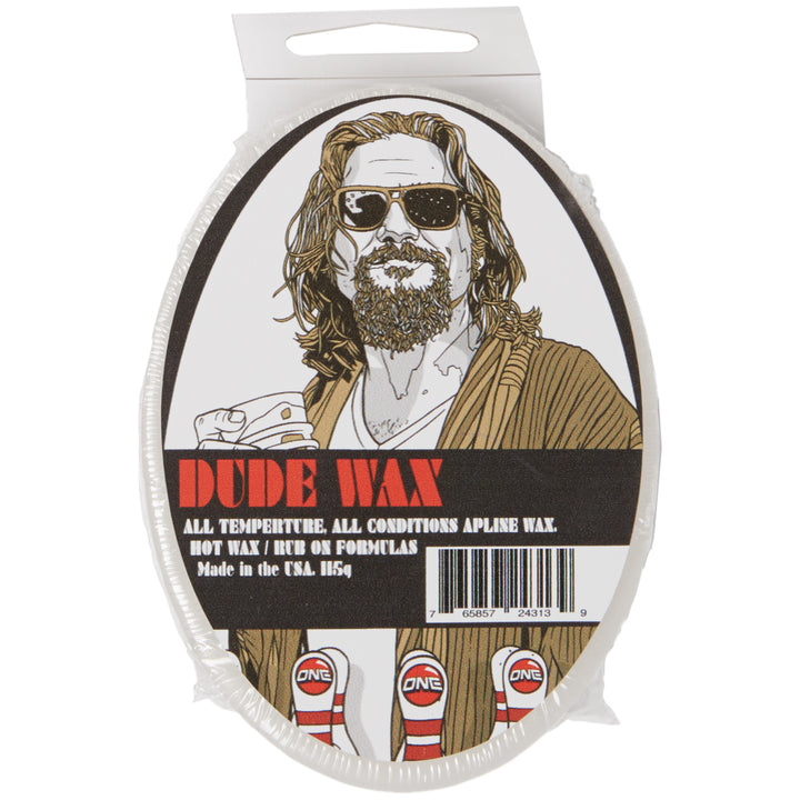 One Ball Jay The Dude Snowboard Wax - All Temp None Front View