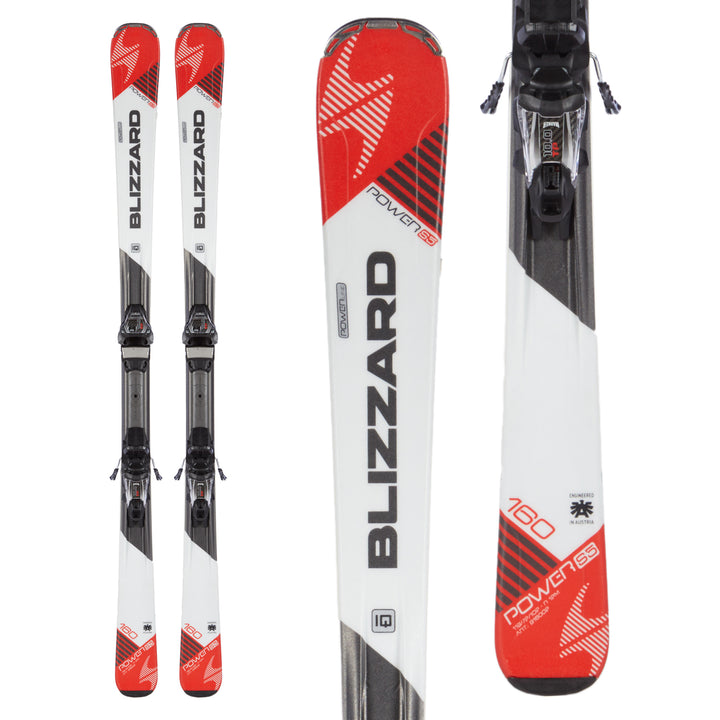 Blizzard Power S5 Skis + IQ-10 Bindings 2016