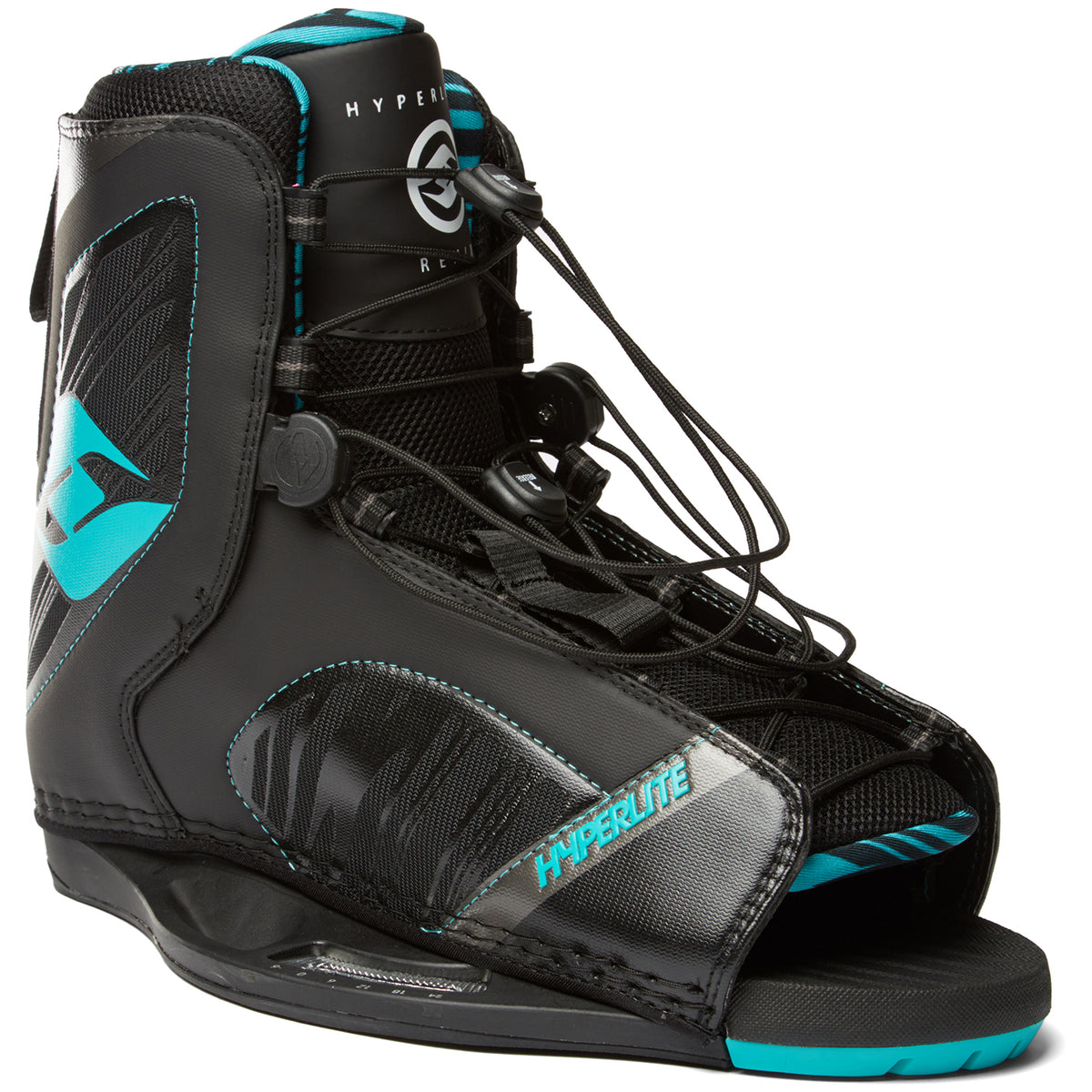Hyperlite Remix Wakeboard Bindings 2018 Blue Side View