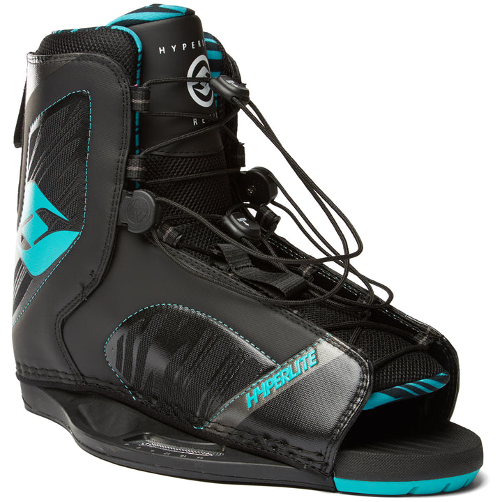 Hyperlite Remix Wakeboard Bindings 2018 Blue Side View