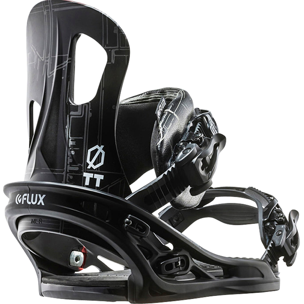 Flux TT Snowboard Bindings 2017 Black