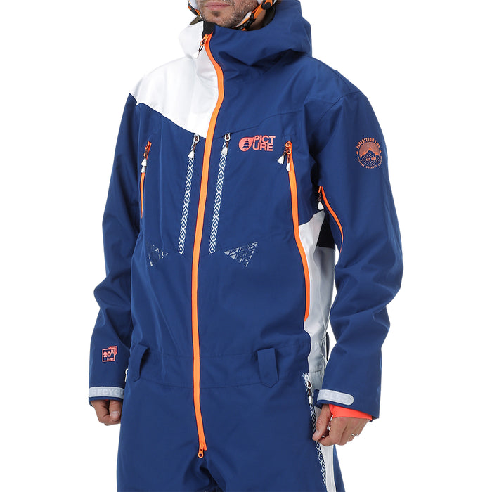Picture Organic Stratos Suit Dark Blue/White