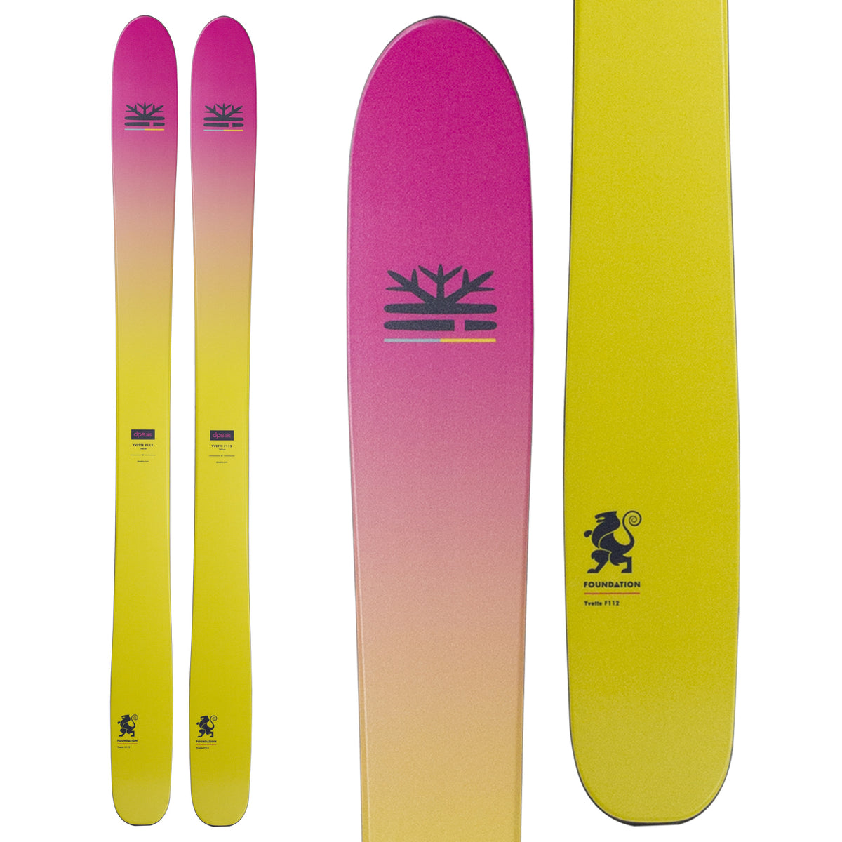 DPS Yvette 112 Foundation Skis - Women's 2019