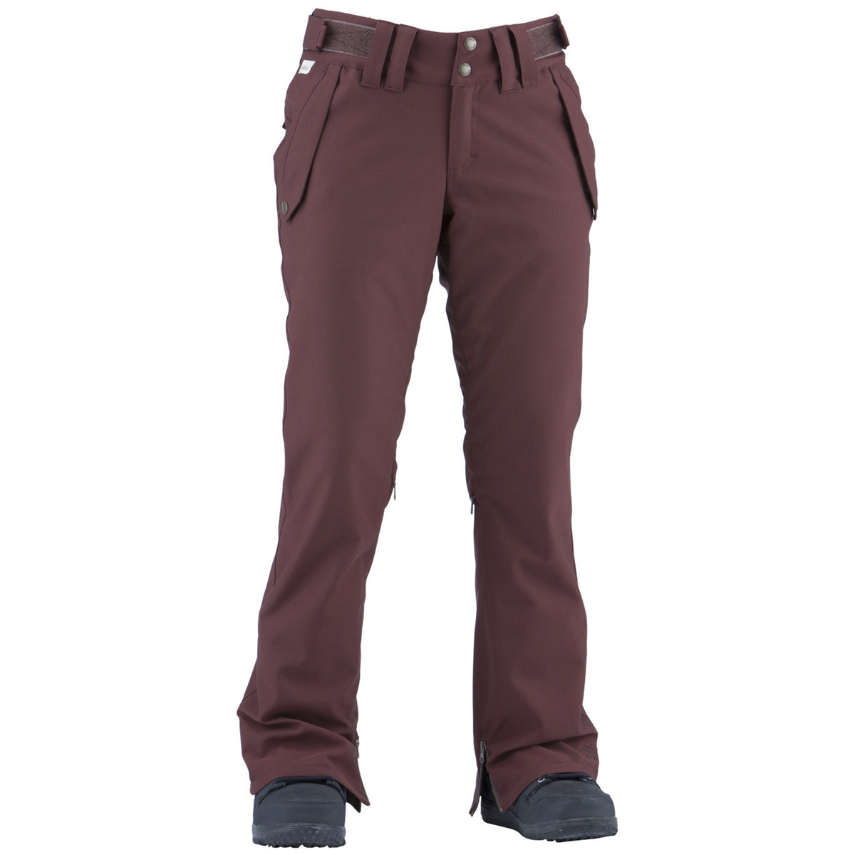 Airblaster Slim Curve Stretch Pants - Women's Oxblood