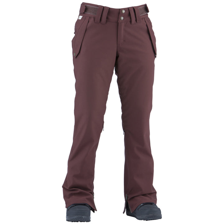 Airblaster Slim Curve Stretch Pants - Women's Oxblood