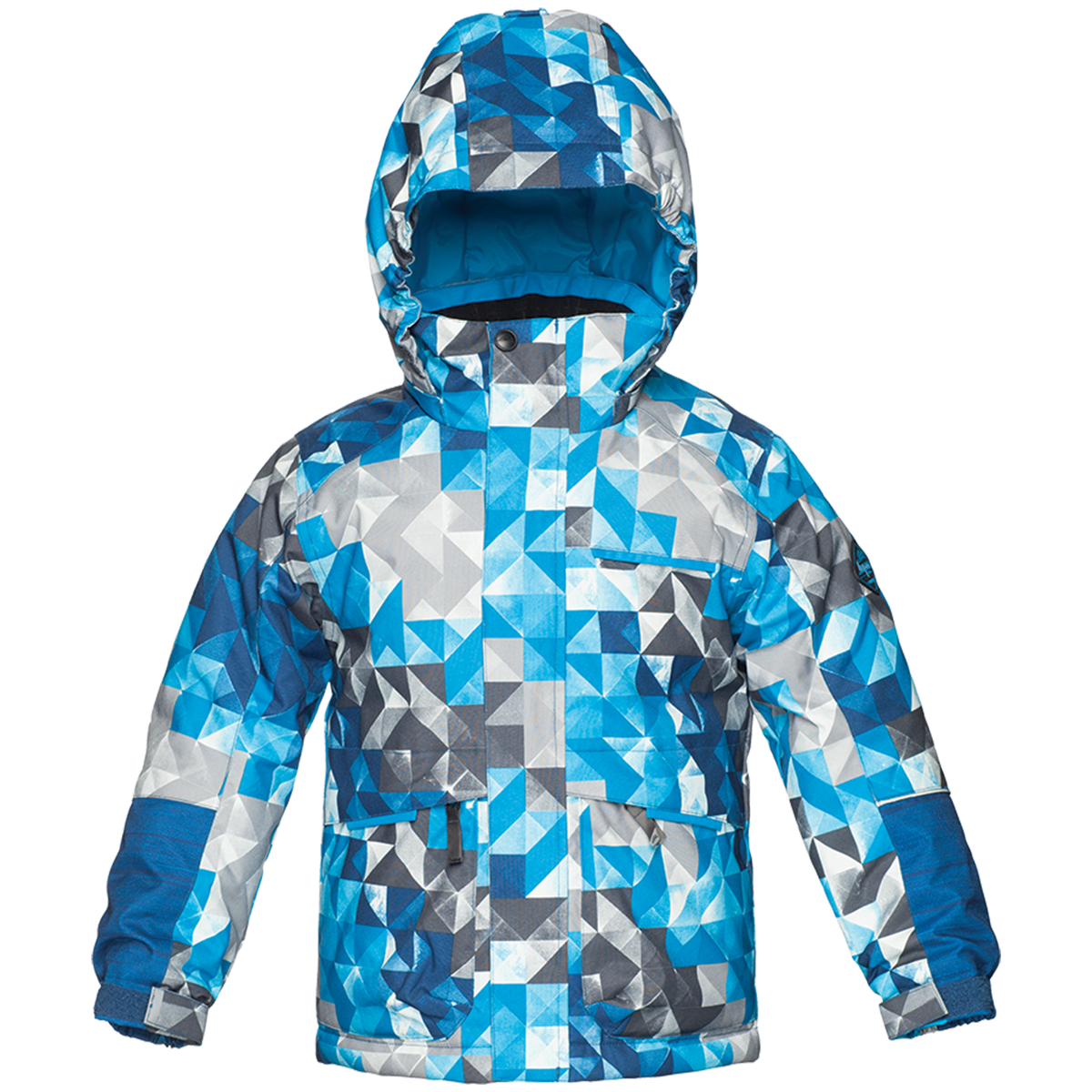 Jupa Yurri Jacket - Boys' Blue Paint Print