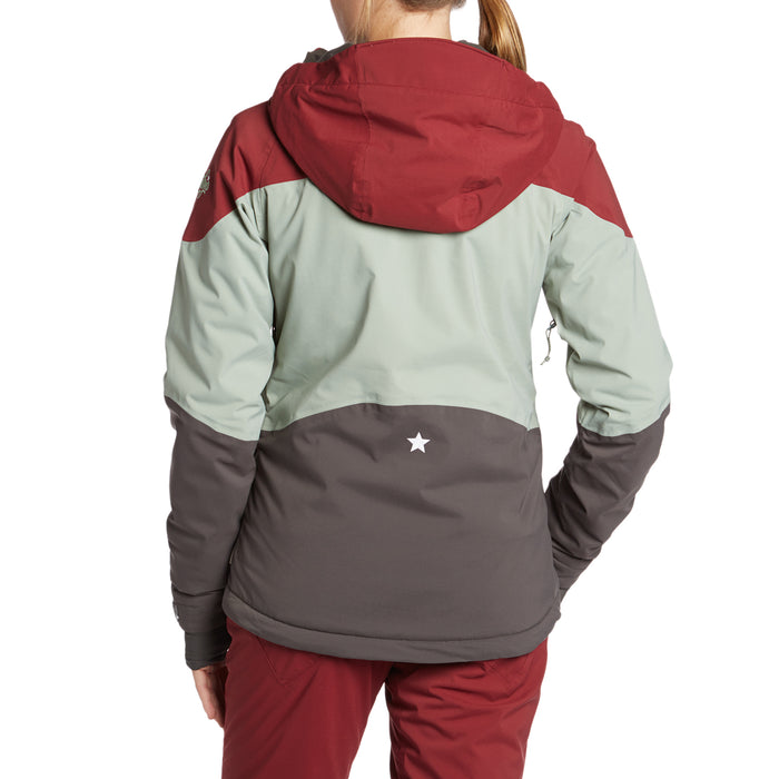 Maloja SheridanM. Jacket - Women's Charcoal Back View