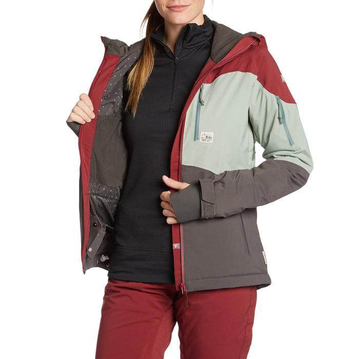 Maloja SheridanM. Jacket - Women's Charcoal Detail 1 View