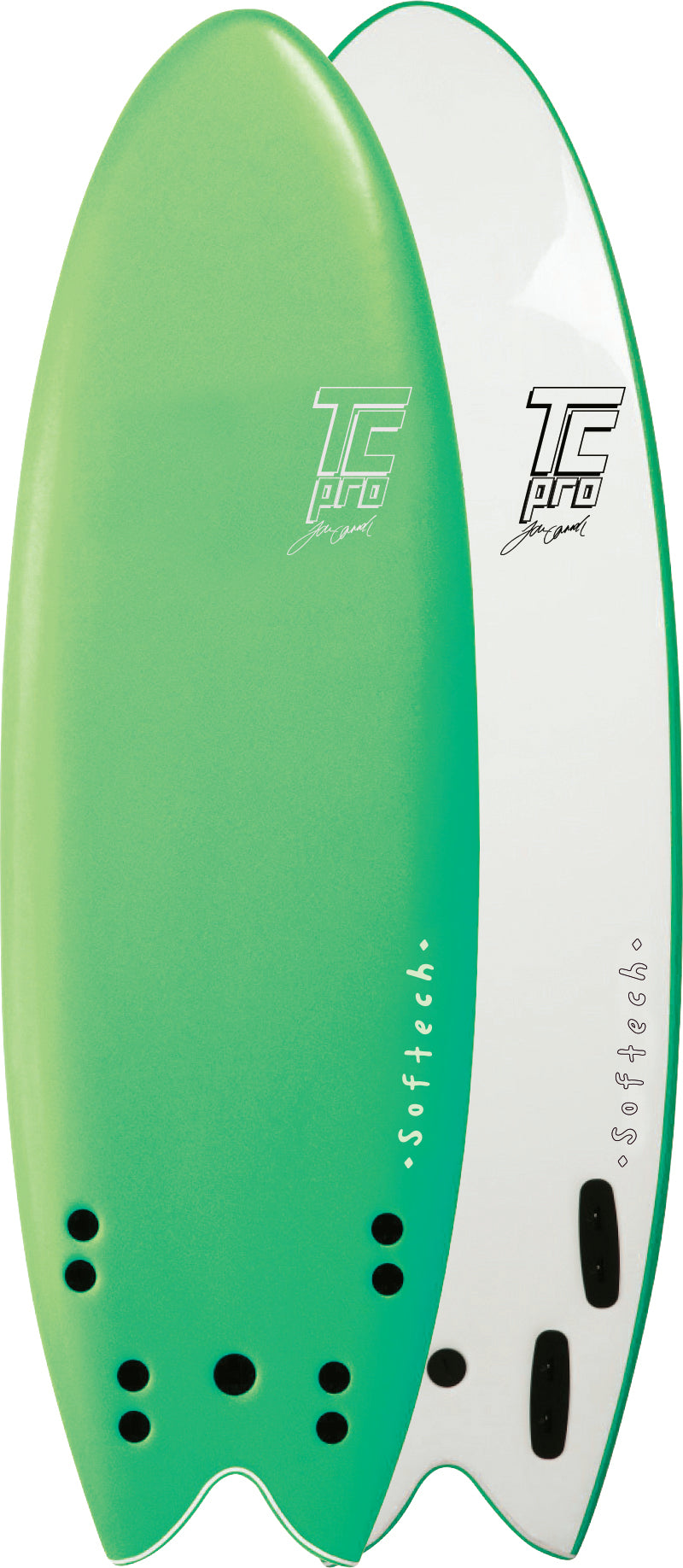 Softech TC Pro Model 5'4'' Quad Fin Surfboard