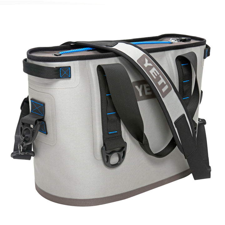 YETI Hopper 20 Cooler Fog Gray Detail 1 View