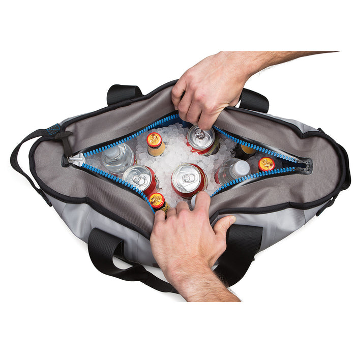 YETI Hopper 20 Cooler Fog Gray Inside View