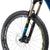 Giant Trance 3 Complete Mountain Bike 2017 Deep Blue/Blue/Green Front Brake View