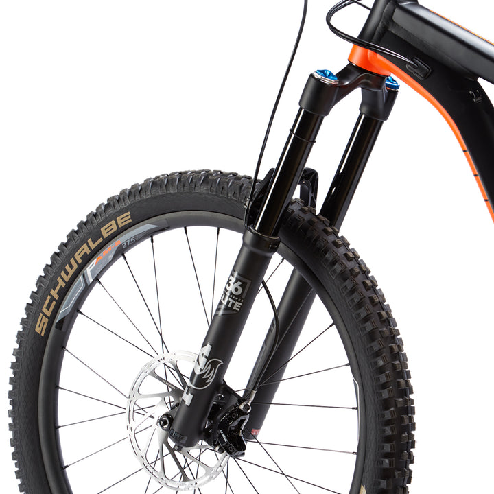 Giant Reign SX Complete Mountain Bike 2017 Orange Detail 2 View