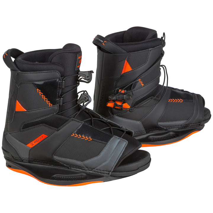 Ronix Network Wakeboard Bindings 2017 Space Black/Electric Orange