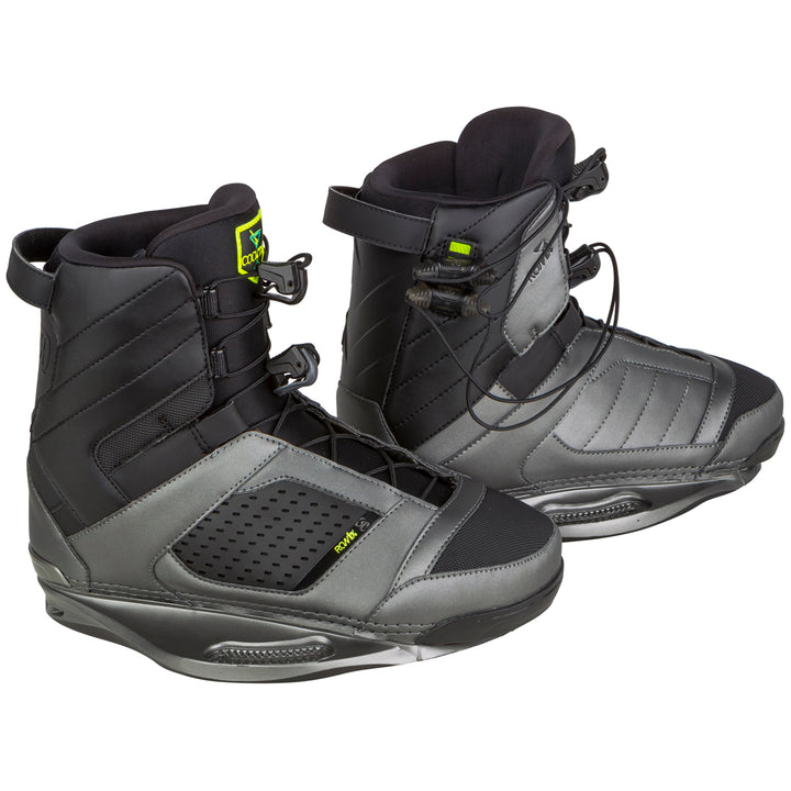 Ronix Cocktail Wakeboard Bindings 2017 Gunmetal/Black Side View
