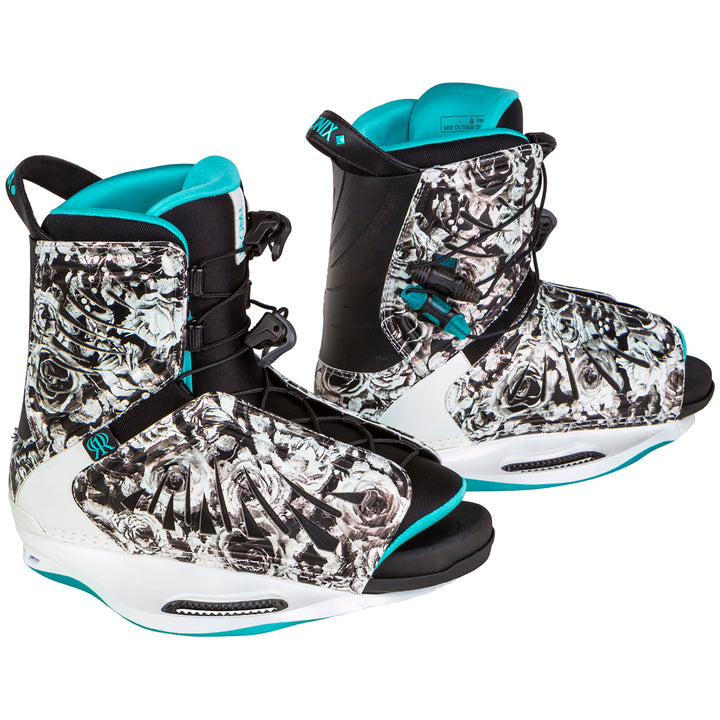 Ronix Halo Wakeboard Bindings - Women's 2017 Pearlescent Floral