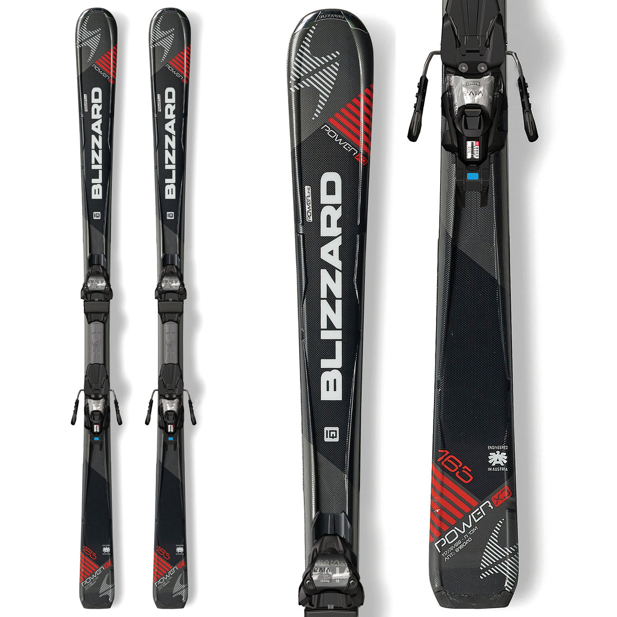 Blizzard Power X3 Skis + IQ-TP10 Bindings 2016