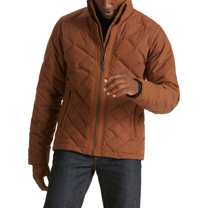 nau Intersect Utility Down Sweater Jacket Scotch