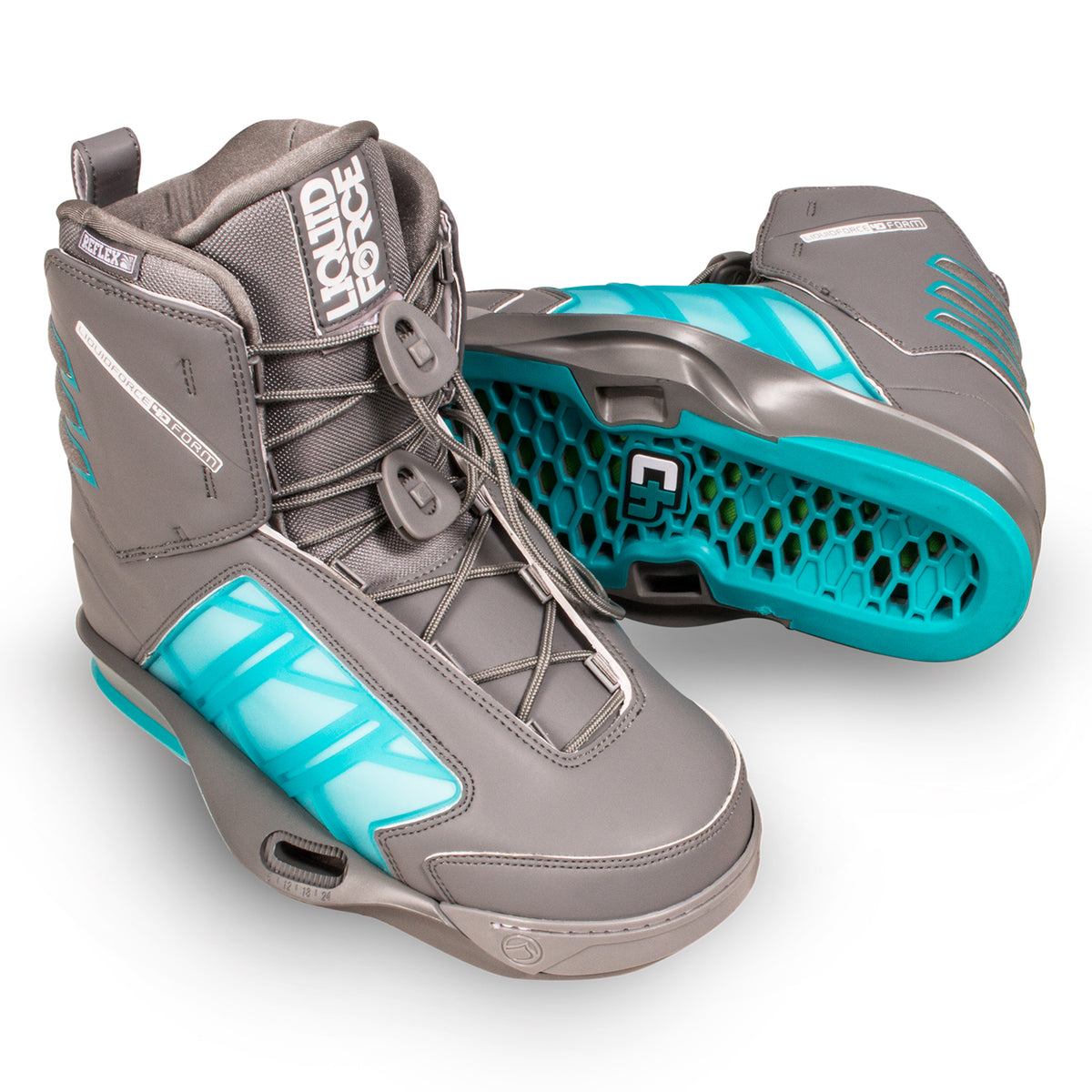 Liquid Force Form 4D Wakeboard Bindings 2017 Grey