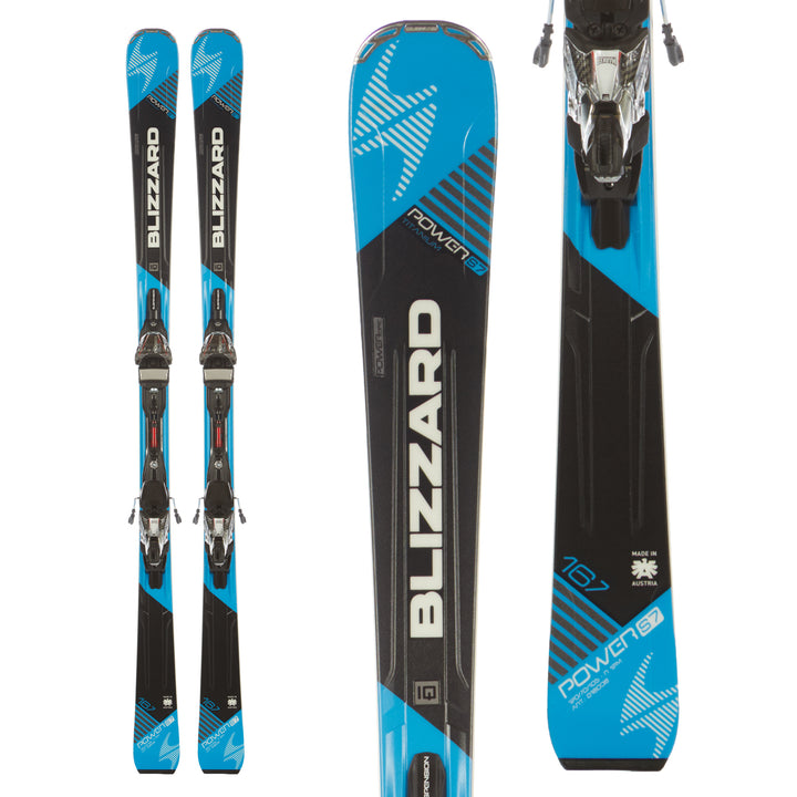 Blizzard Power S7 Skis + Power12 TCX Bindings 2016