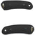 Burton Over-The-Toe Strap Set  Black Front View