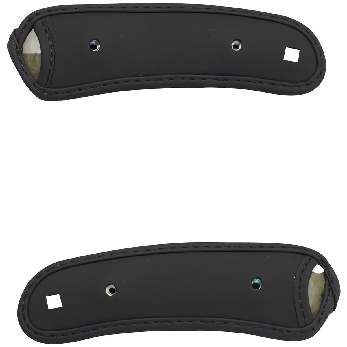 Burton Over-The-Toe Strap Set  Black Front View
