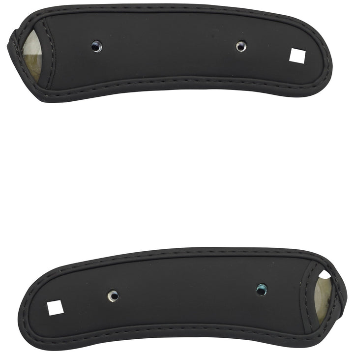Burton Over-The-Toe Strap Set  Black Front View