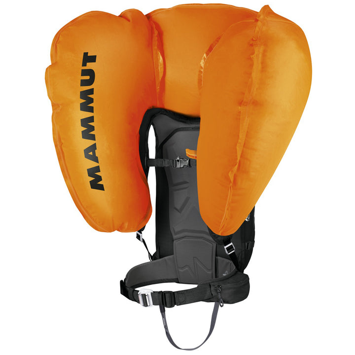 Mammut Ride Protection Airbag 3.0 Backpack (Set with Airbag) Black Back View