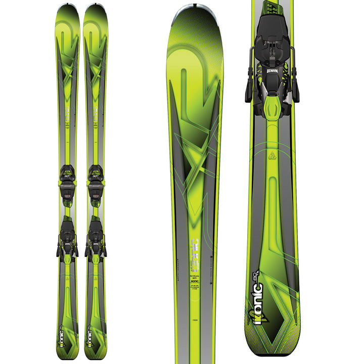 K2 iKonic 80 Ti Skis + MXC 12 TCX Light Bindings 2017