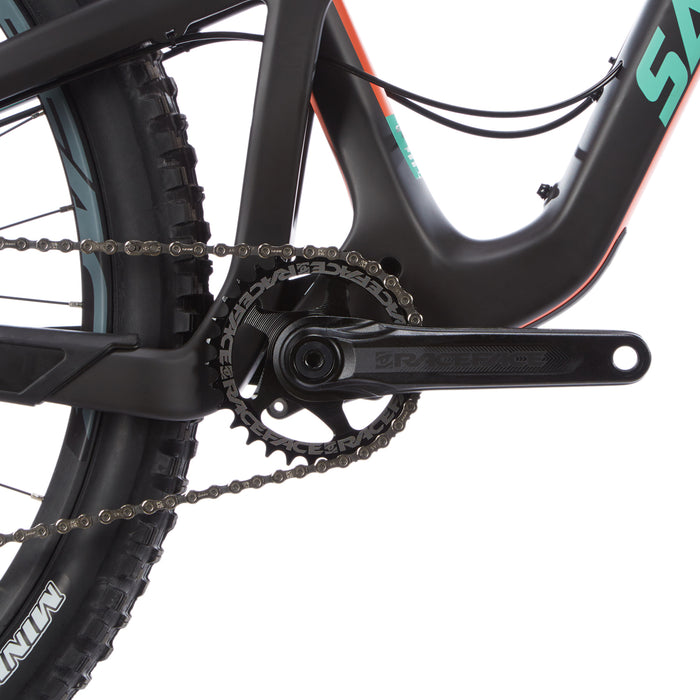 Santa Cruz Bicycles Hightower 1 C S 29 Complete Mountain Bike 2017 Matte Carbon & Mint