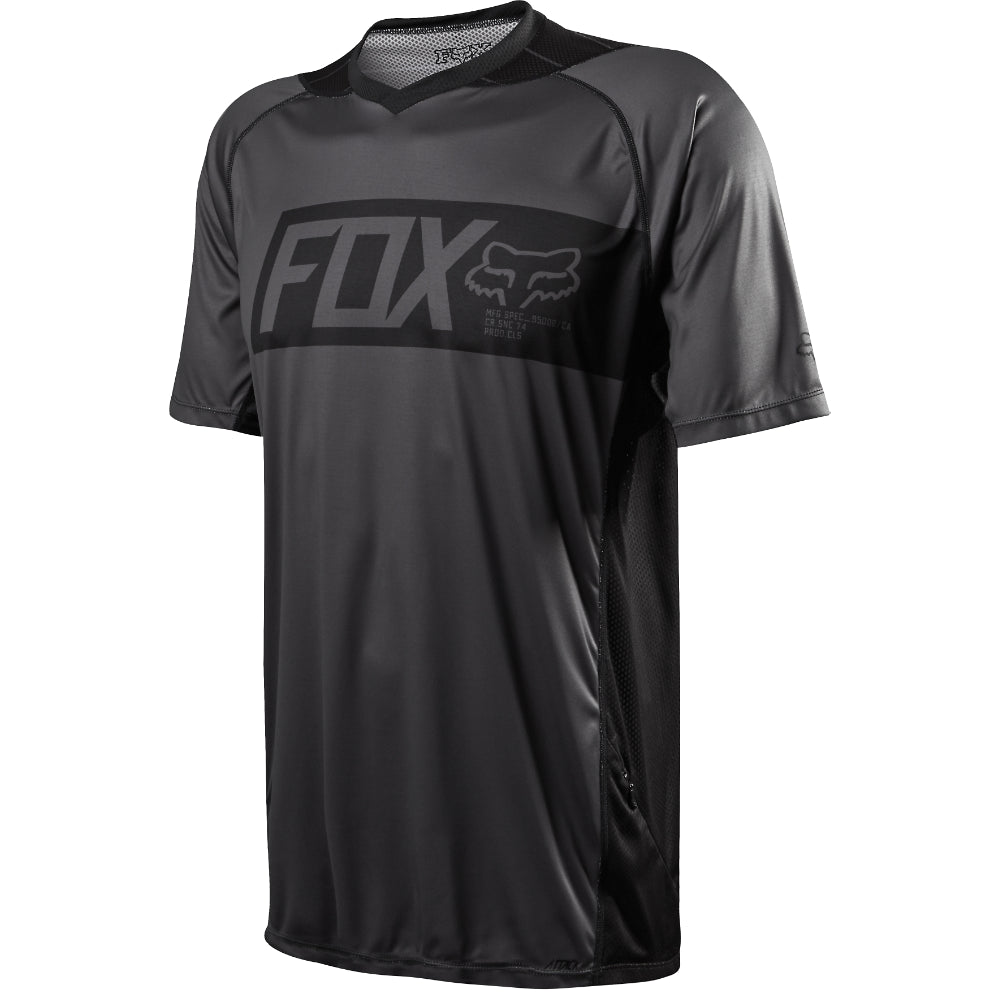 Fox Attack SS Jersey Black
