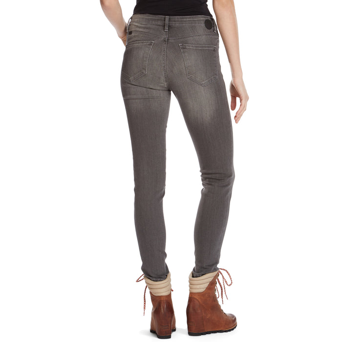 Dish Performance Skinny Jeans - Women's Vintage Grey Back View