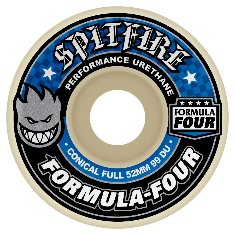 Spitfire Formula Four Conical Full 99a Skateboard Wheels – evo