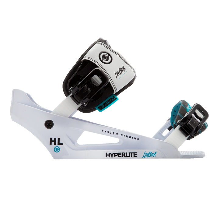 Hyperlite The System Lowback Wakeboard Bindings 2017 White