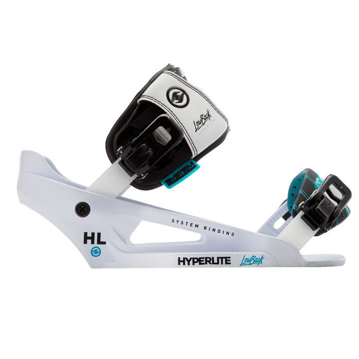 Hyperlite The System Lowback Wakeboard Bindings 2017 White