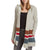 Toad & Co Merino Heartfelt Hoodie - Women's Light Grey Heather Detail 2 View