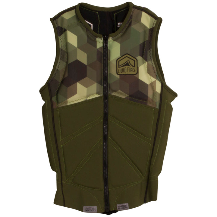 Liquid Force Z-Cardigan Comp Wakeboard Vest 2019 Army