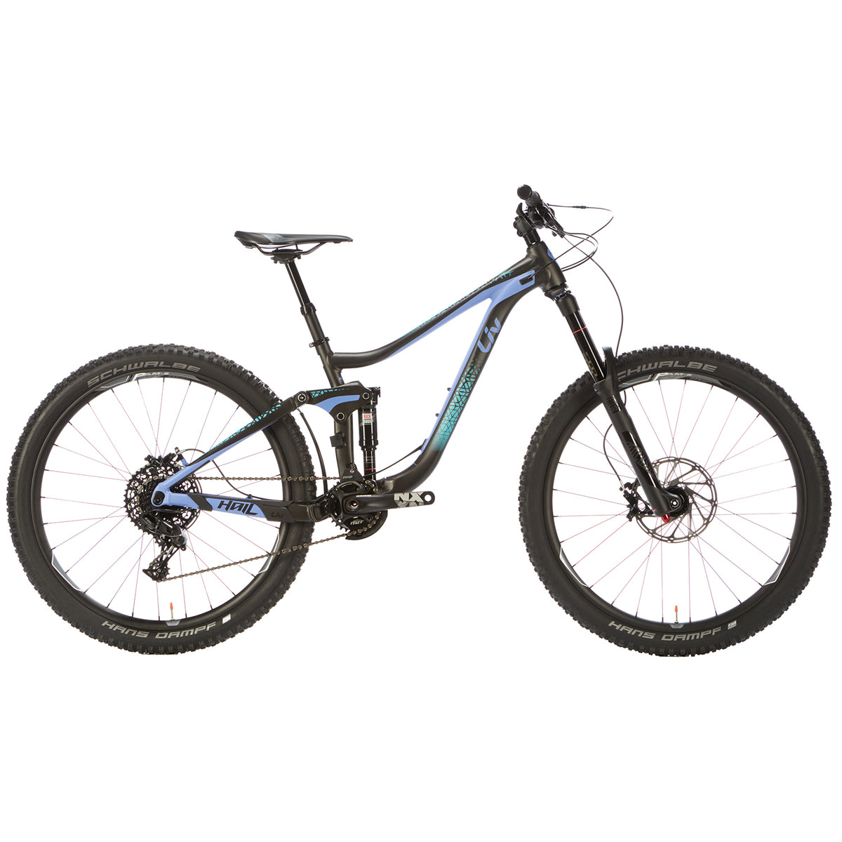Liv Hail 2 Complete Mountain Bike - Women's 2017 Charcoal