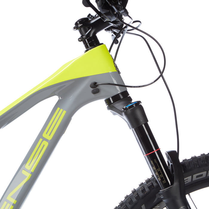 Intense Cycles Primer 29C Foundation Complete Mountain Bike 2017 Yellow/Grey Suspension View