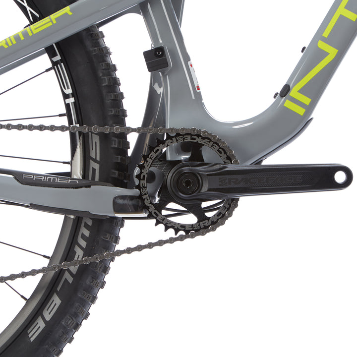 Intense Cycles Primer 29C Foundation Complete Mountain Bike 2017 Yellow/Grey Bottom View