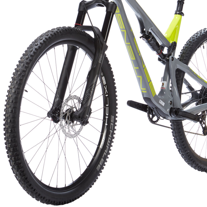 Intense Cycles Primer 29C Foundation Complete Mountain Bike 2017 Yellow/Grey Front View