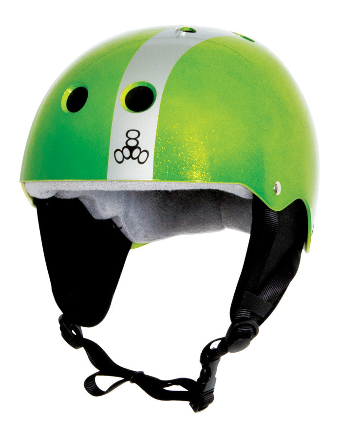 Liquid Force Flash Wakeboard Helmet Green/Silver