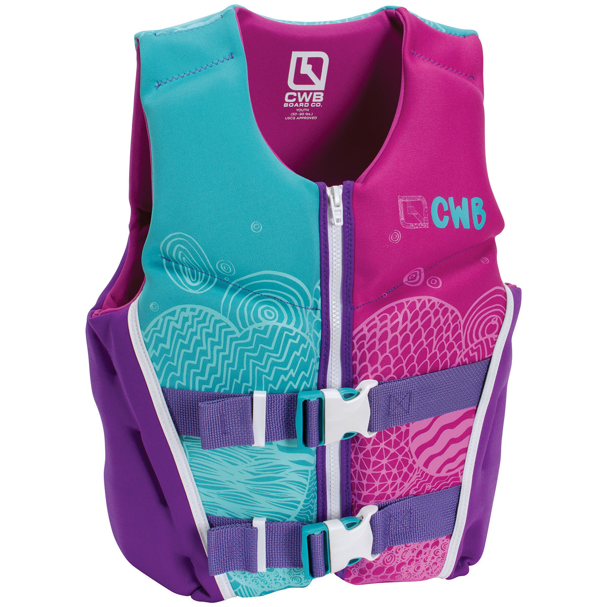 CWB Youth Neo Wakeboard Vest - Little Girls' 2017