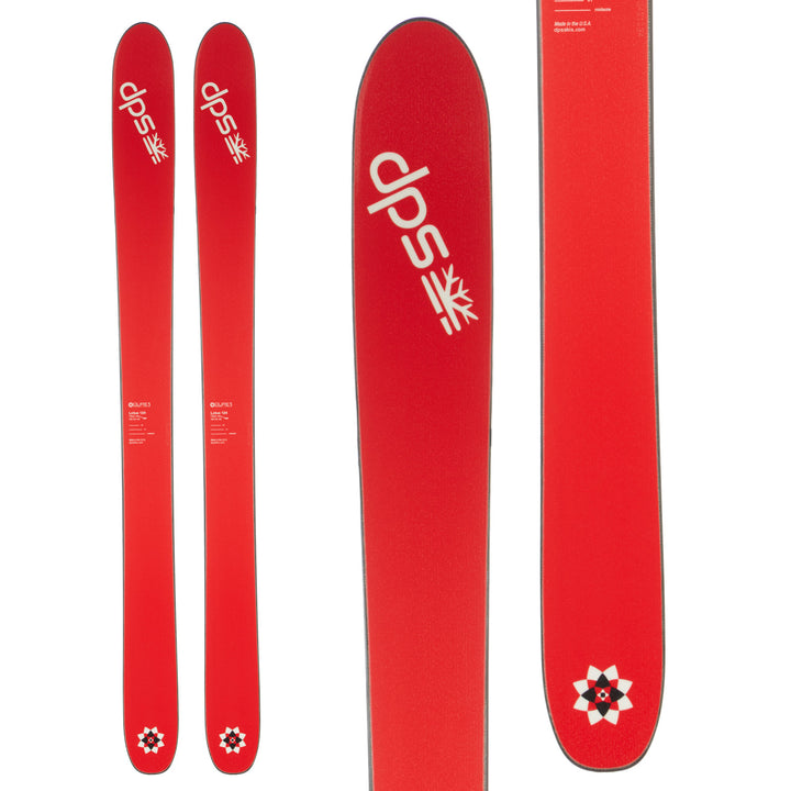 DPS Lotus 124 Pure3 Spoon Skis 2017