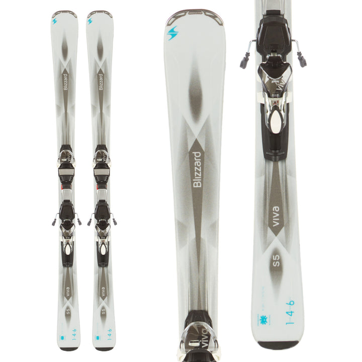 Blizzard Viva S5 Skis + Viva IQ-TP12 CM2 Bindings - Women's 2016