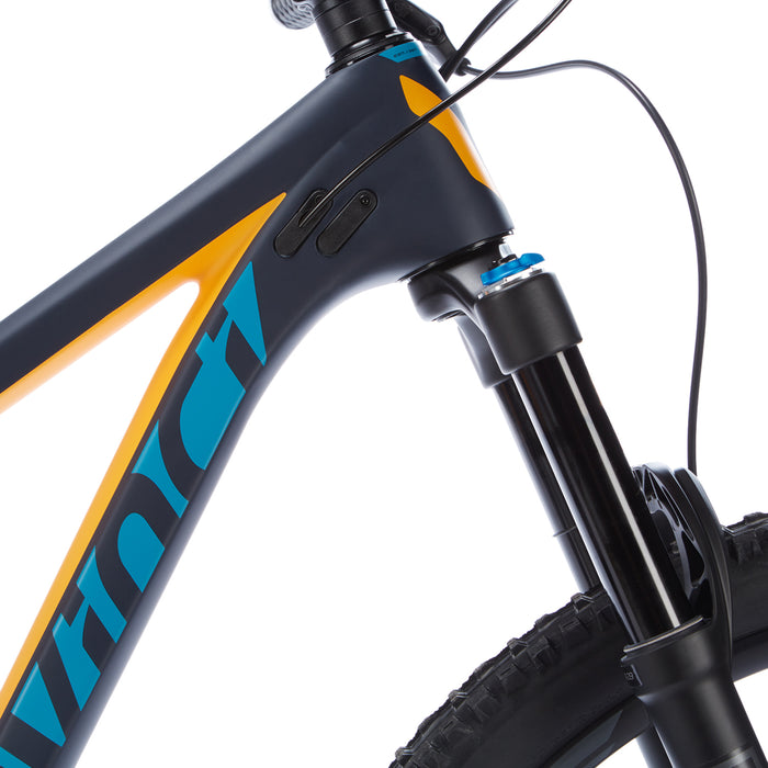 Devinci Django Carbon 29 GX Complete Mountain Bike 2017 Blue/Orange Detail 5 View