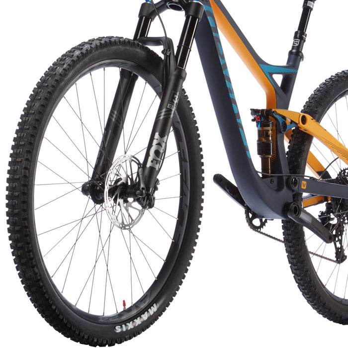 Devinci Django Carbon 29 GX Complete Mountain Bike 2017 Blue/Orange Detail 1 View