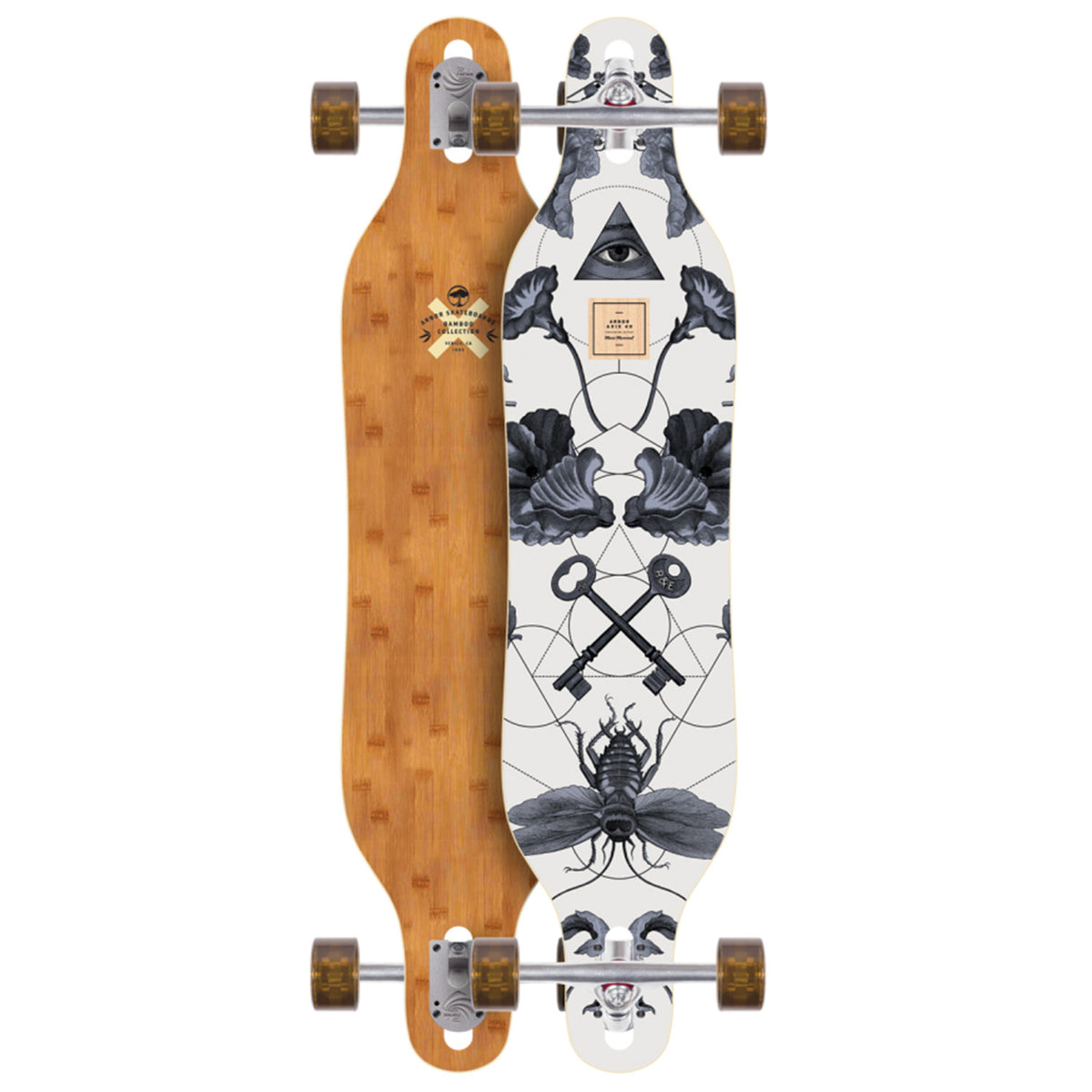 Arbor Axis Bamboo Longboard Complete