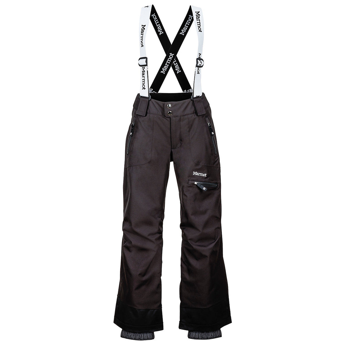 Marmot Starstruck Pants - Girls' True Black Front View