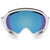 Oakley A Frame 2.0 Goggles Factory Pilot Whiteout/Prizm Sapphire Iridium Detail 1 View